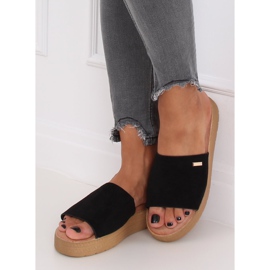 Crne ženske crne papuče G-576 Crne crna 2