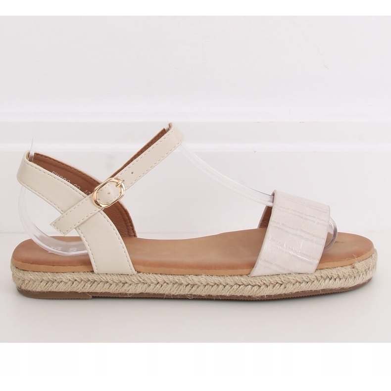 Sandale espadrile WH939 Bež 2