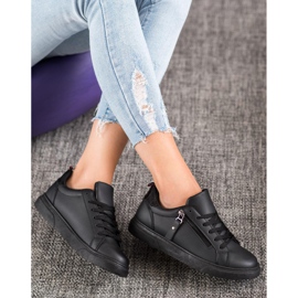 SHELOVET Sportske cipele s ukrasnim zatvaračem crna 1