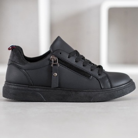 SHELOVET Sportske cipele s ukrasnim zatvaračem crna 2