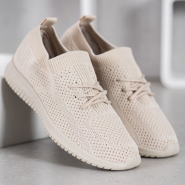 SHELOVET Niske sportske cipele smeđa 1