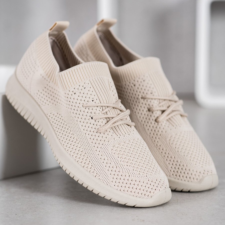 SHELOVET Niske sportske cipele smeđa 1