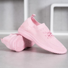 SHELOVET Niske sportske cipele ružičasta 2