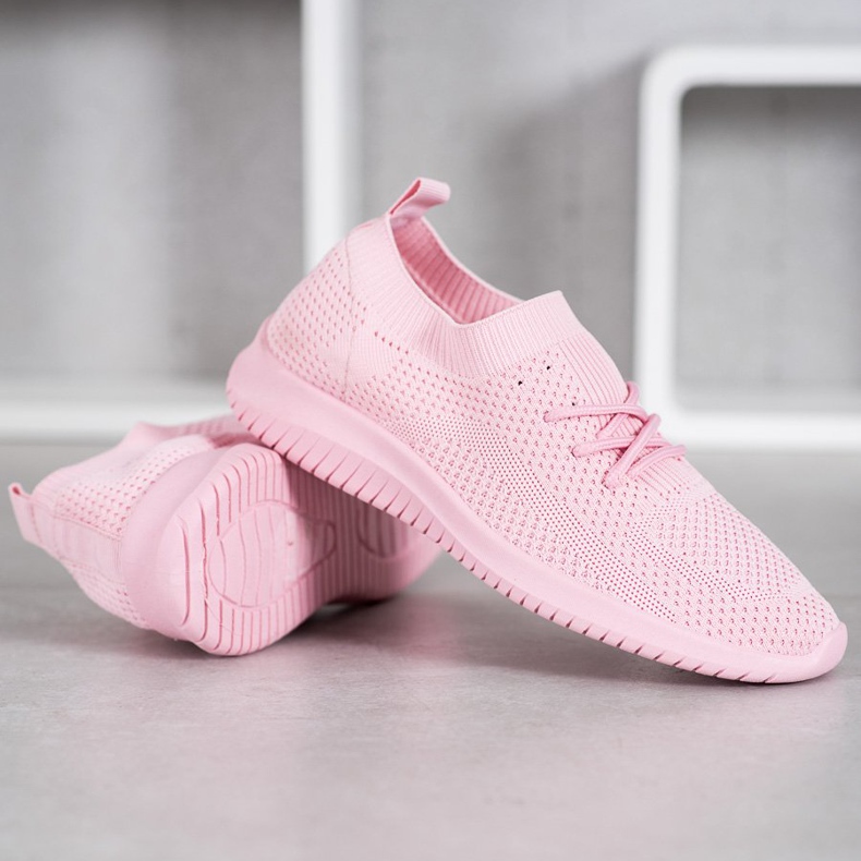 SHELOVET Niske sportske cipele ružičasta 2