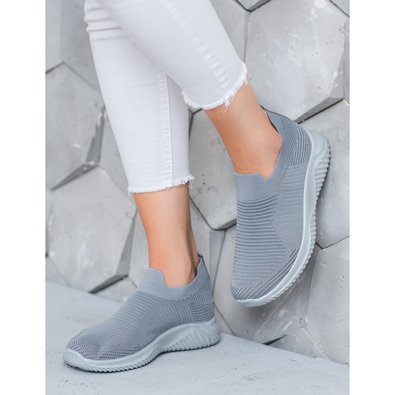 Super Mode Sive sportske cipele siva 1