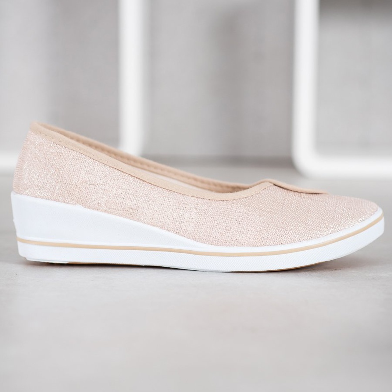 Comer Balerine sa sjajem smeđa žuta boja 2