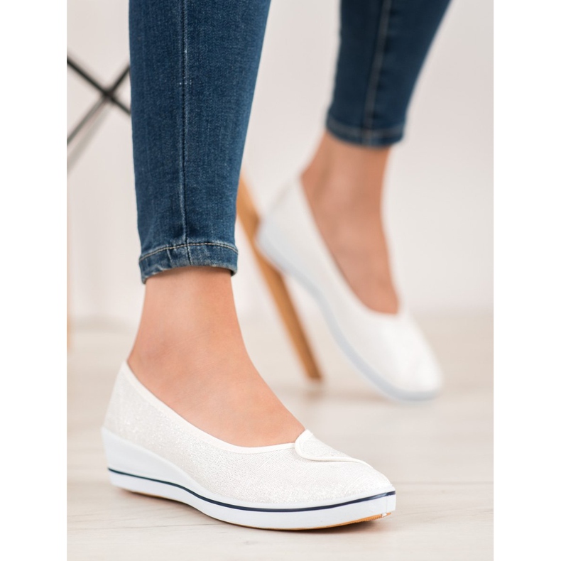 Comer Balerine sa sjajem bijela 1