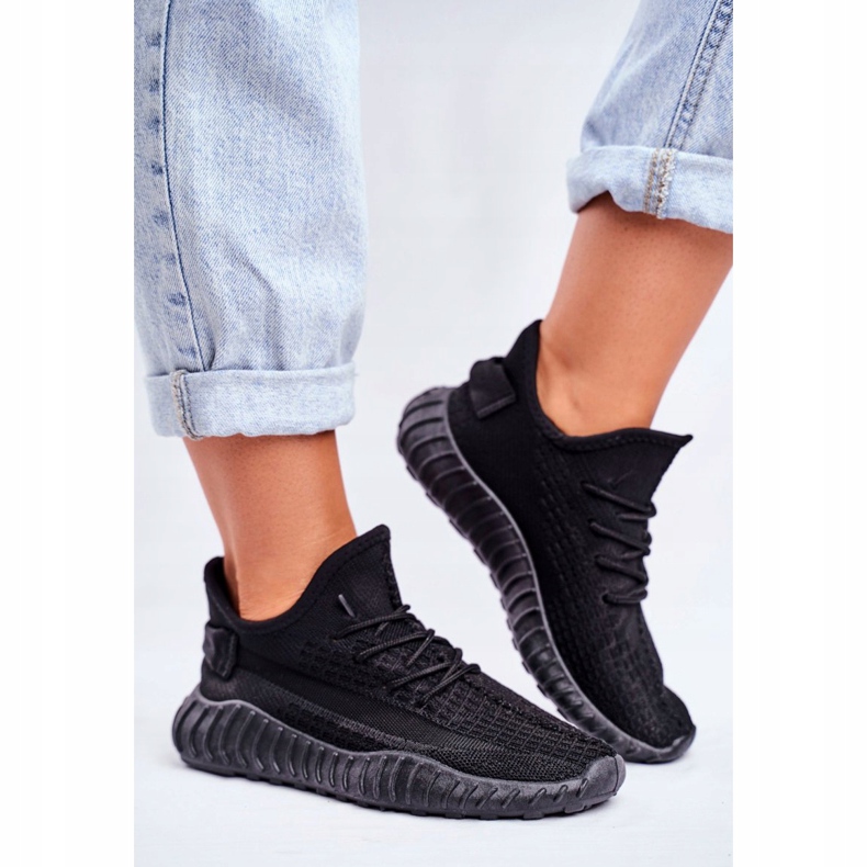 Ženske sportske cipele, lagane, prozračne crne Lumiere crna 2