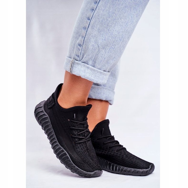 Ženske sportske cipele, lagane, prozračne crne Lumiere crno 1