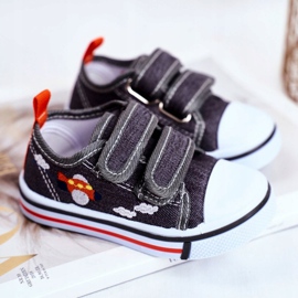 PL1 Dječje tenisice Siva Nimalo čičak 2