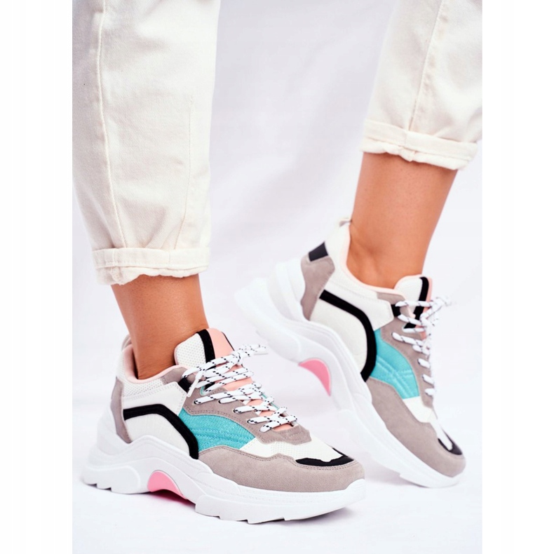 PS1 Ženske sportske cipele Tenisice bijele i zelene Mindanao bijela crno ružičasta siva zelena 2