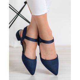 Goodin Tamnoplave pumpe s otkrivenom petom tamnoplava 1