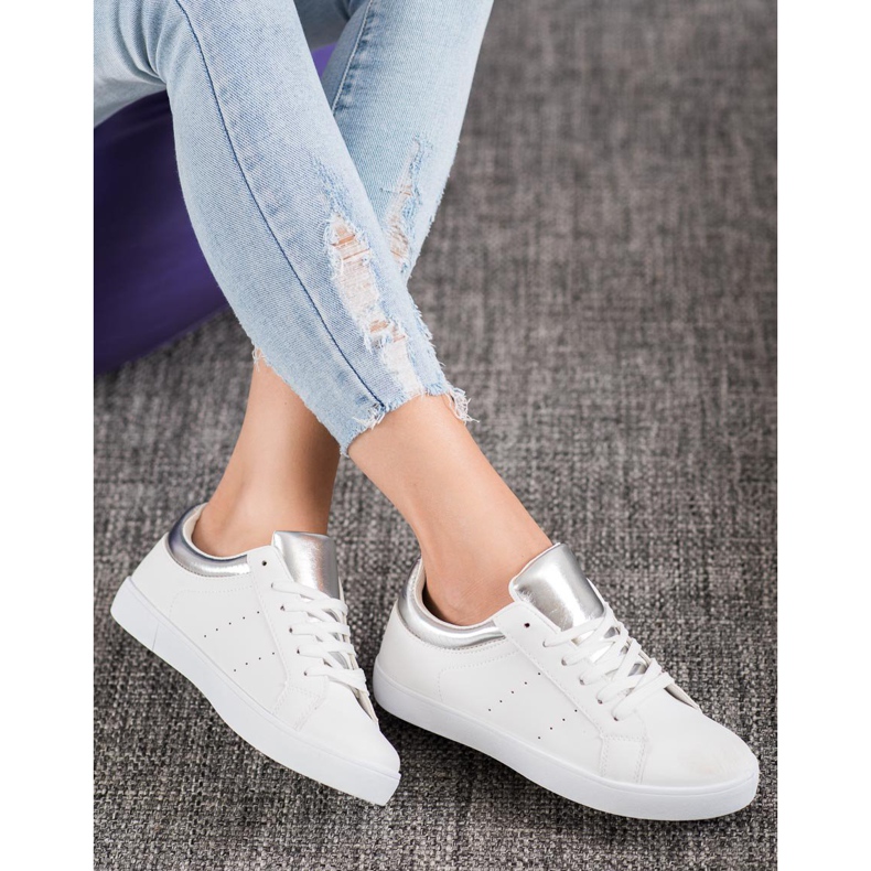 Bijele sportske cipele bijela siva 2