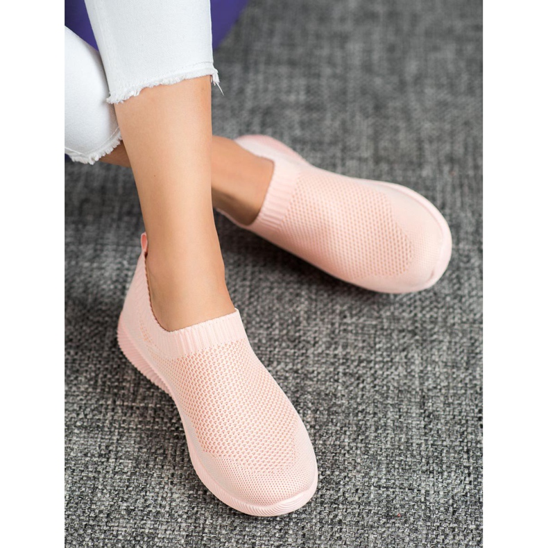 SHELOVET Udobni otvoreni sliponi višebojan narančasta 1