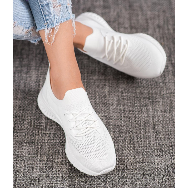 SHELOVET Ležerne sportske cipele bijela 1