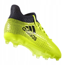 Kopačke Adidas X 17.1 Jr S82297 raznobojna zelena 1