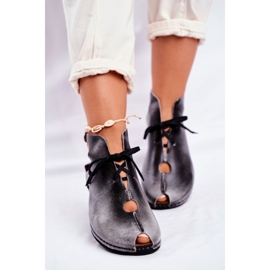 Ženske hlače Maciejka Popiel 03426-03 siva 1