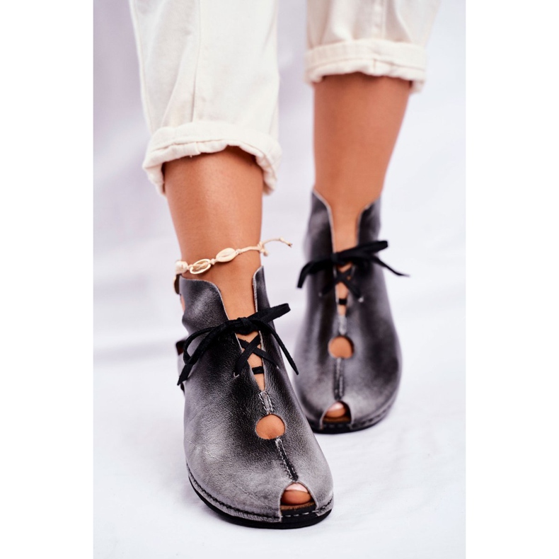 Ženske hlače Maciejka Popiel 03426-03 siva 1