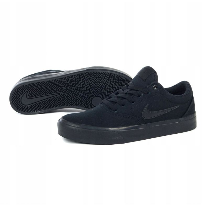 Cipele Nike Sb Charge Cnvs Jr CQ0260-005 crna siva 1