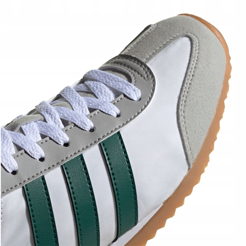 Adidas Vs Jog M FX0091 cipele bijela siva zelena 1