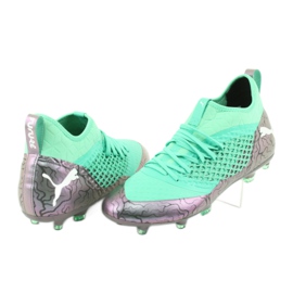 Kopačke Puma Future 2.3 Netfit Fg Ag Color Shift M 104832 01 zelena 1