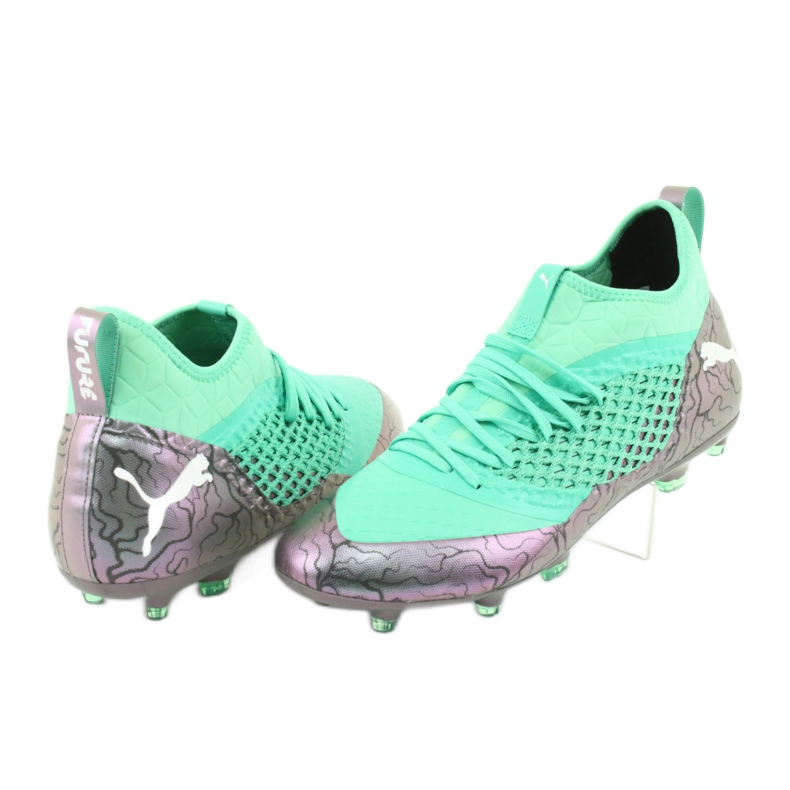 Kopačke Puma Future 2.3 Netfit Fg Ag Color Shift M 104832 01 zelena 1