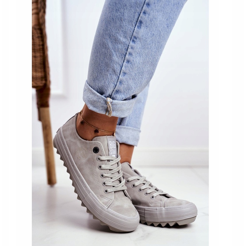 Ženske tenisice Big Star Grey GG274075 siva 1