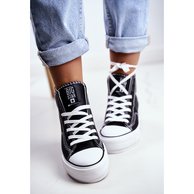 Ženske tenisice Big Star Black GG274012 crno 2