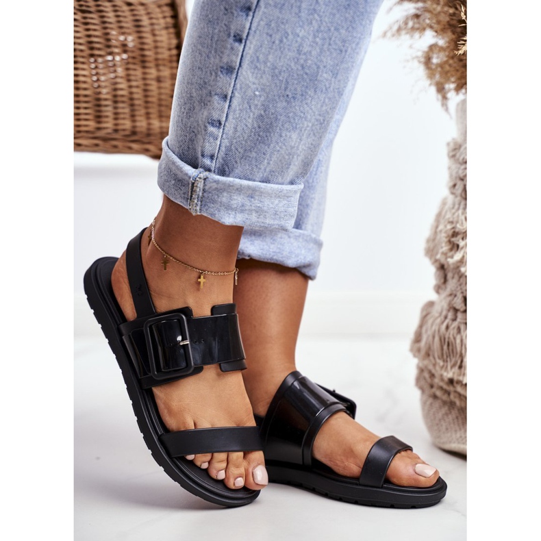 Ženske sandale mirisna guma ZAXY crna DD285051 1