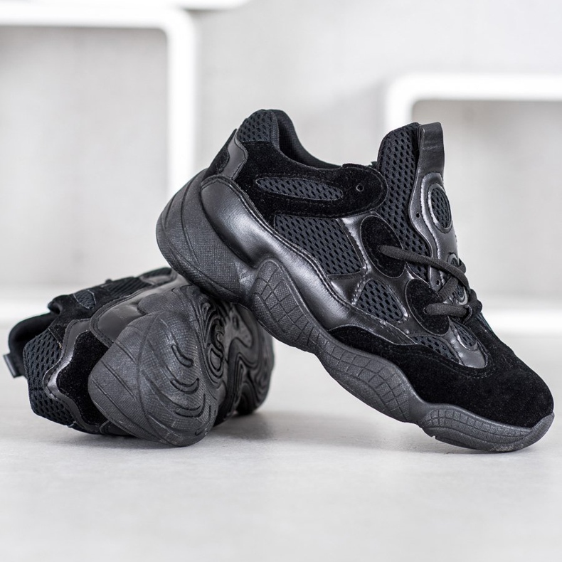 SHELOVET Crne tenisice crno 1