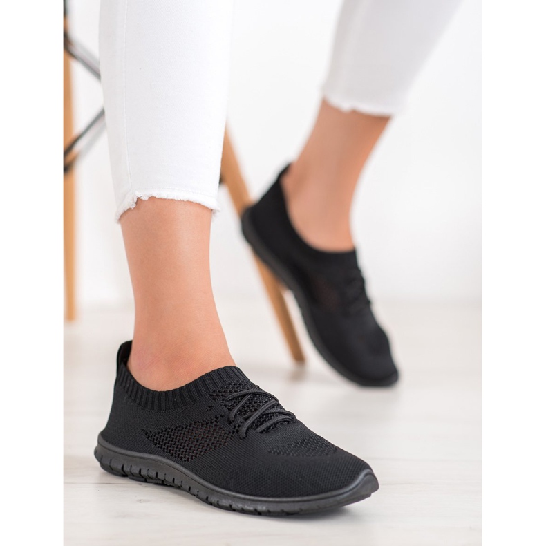 MCKEYLOR Vezane tenisice crno 2