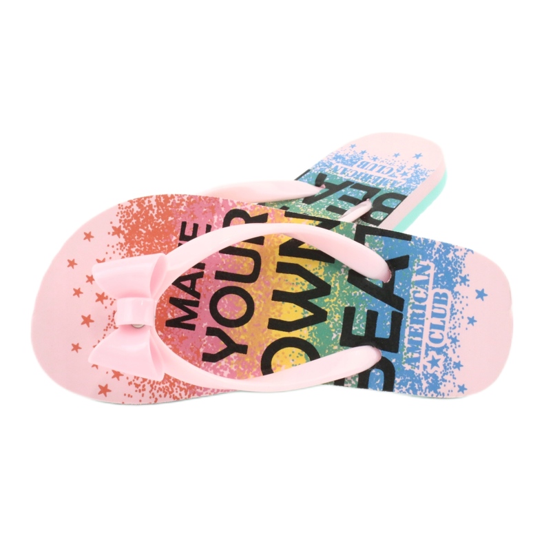 Djevojke papuče American Club ružičasta 2