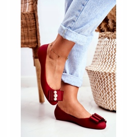 LU BOO Gumene balerinke Meliski nakloni se Crvena Joleen 1