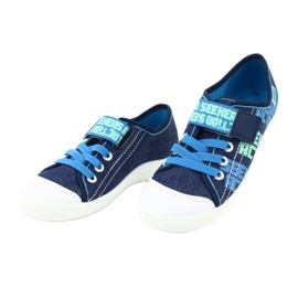 Befado dječje cipele 251Y139 mornarsko plava plava raznobojna 4