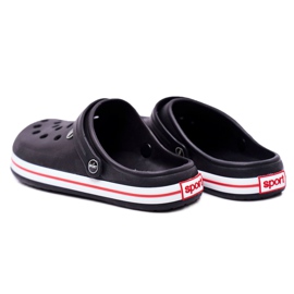 Muške papuče za bazen Kroksy Pasipheme crne crna 3