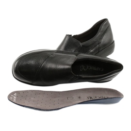 Caprice niske dekorirane ženske cipele teg.H crno 4