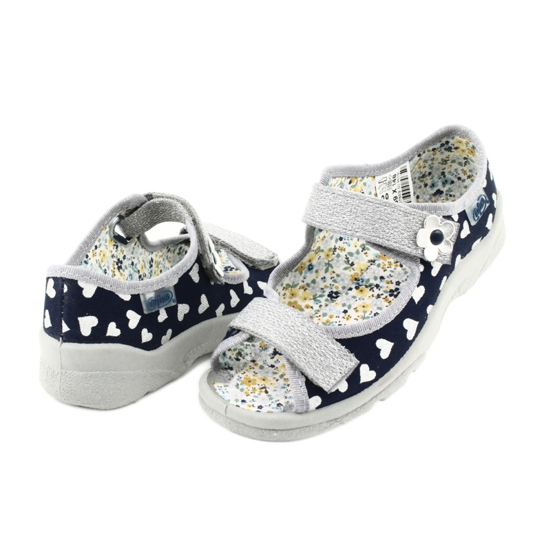 Befado dječje cipele 969X148 tamnoplave tamnoplava siva 3