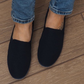 Lycra BL180 Navy Slip-On tenisice tamnoplava 2