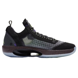 Nike Air Jordan Xxxiv Niska Crna Vapor Green M CZ7750-003 višebojan 1