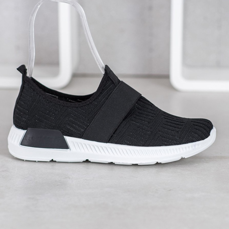 SHELOVET Klizne sportske cipele crna 2