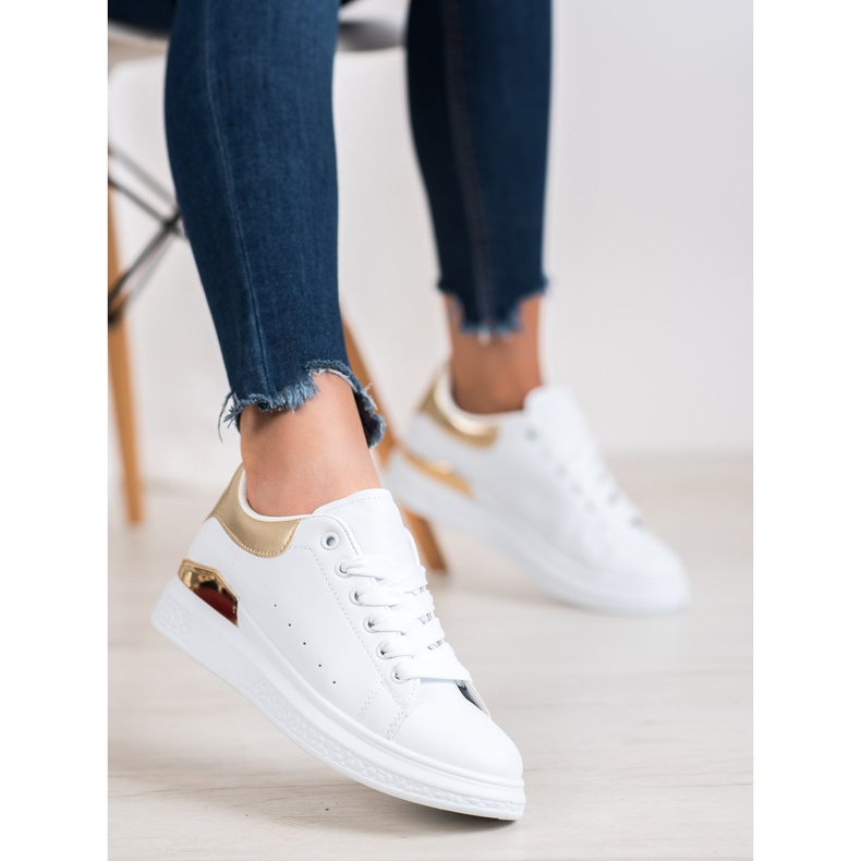 SHELOVET Modne sportske cipele bijela 1