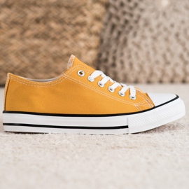 SHELOVET Žute tenisice žuta boja 1