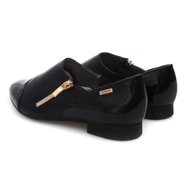 Klasične cipele s patentnim zatvaračem 2060B Crna crno 1