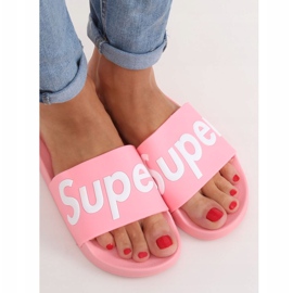 Ružičaste Ženske ružičaste papuče CK110 Pink ružičasta 1