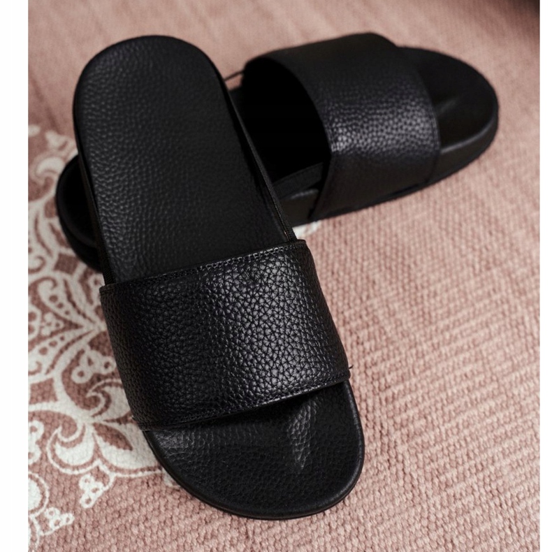 FRROCK Dječje crne Nopla papuče crna 1