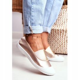LU BOO Tenisice Slip-on zlatne tenisice Justy zlatni 1