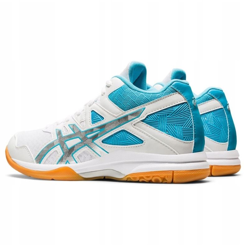 Asics Gel Task Mt W 1072A037-102 cipele za odbojku raznobojna bijela 1