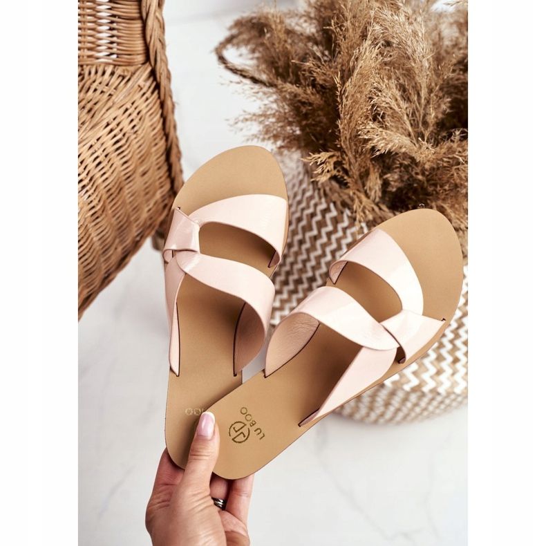 Ženske klasične papuče Lu Boo Bež Mabella 1