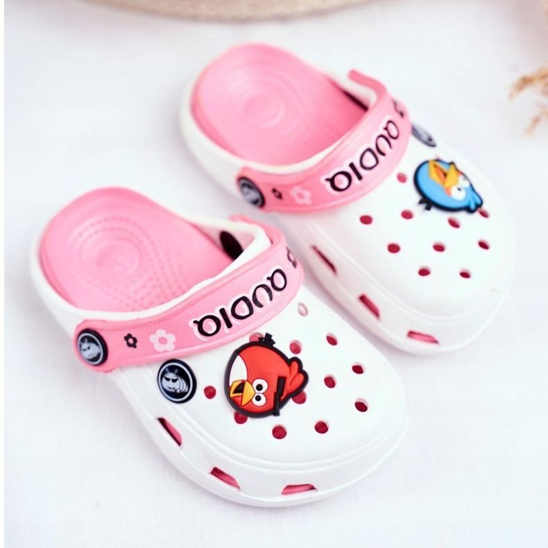 Dječja pjena Crooks White Birds AngryBirds bijela ružičasta 1