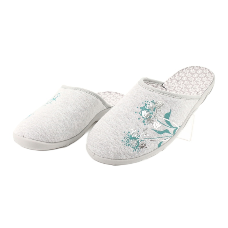 Ženske cipele u boji Befado 235D168 siva zelena 2